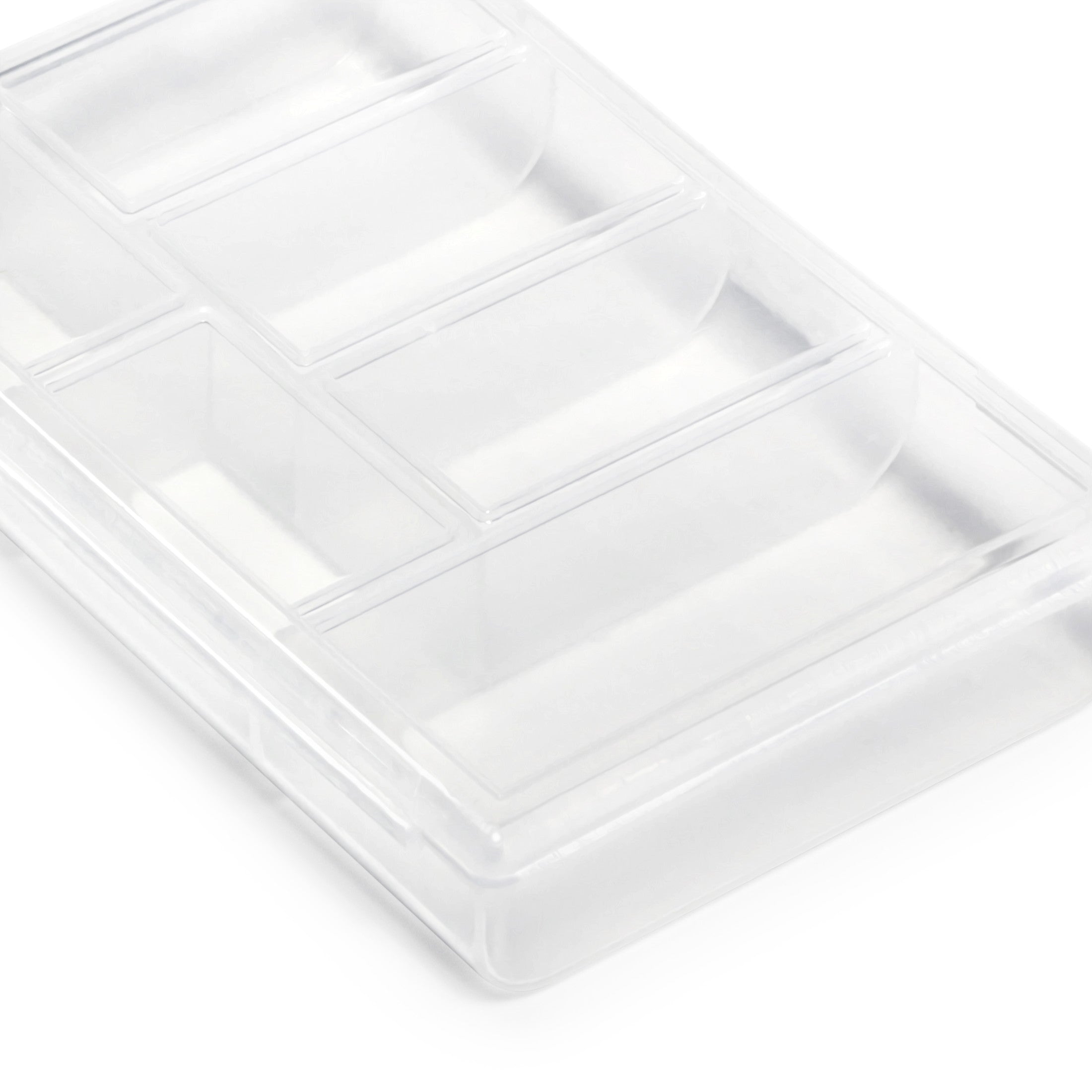 Dritz Boîte de Rangement 3x4" Plastique Transparent 6 Casiers