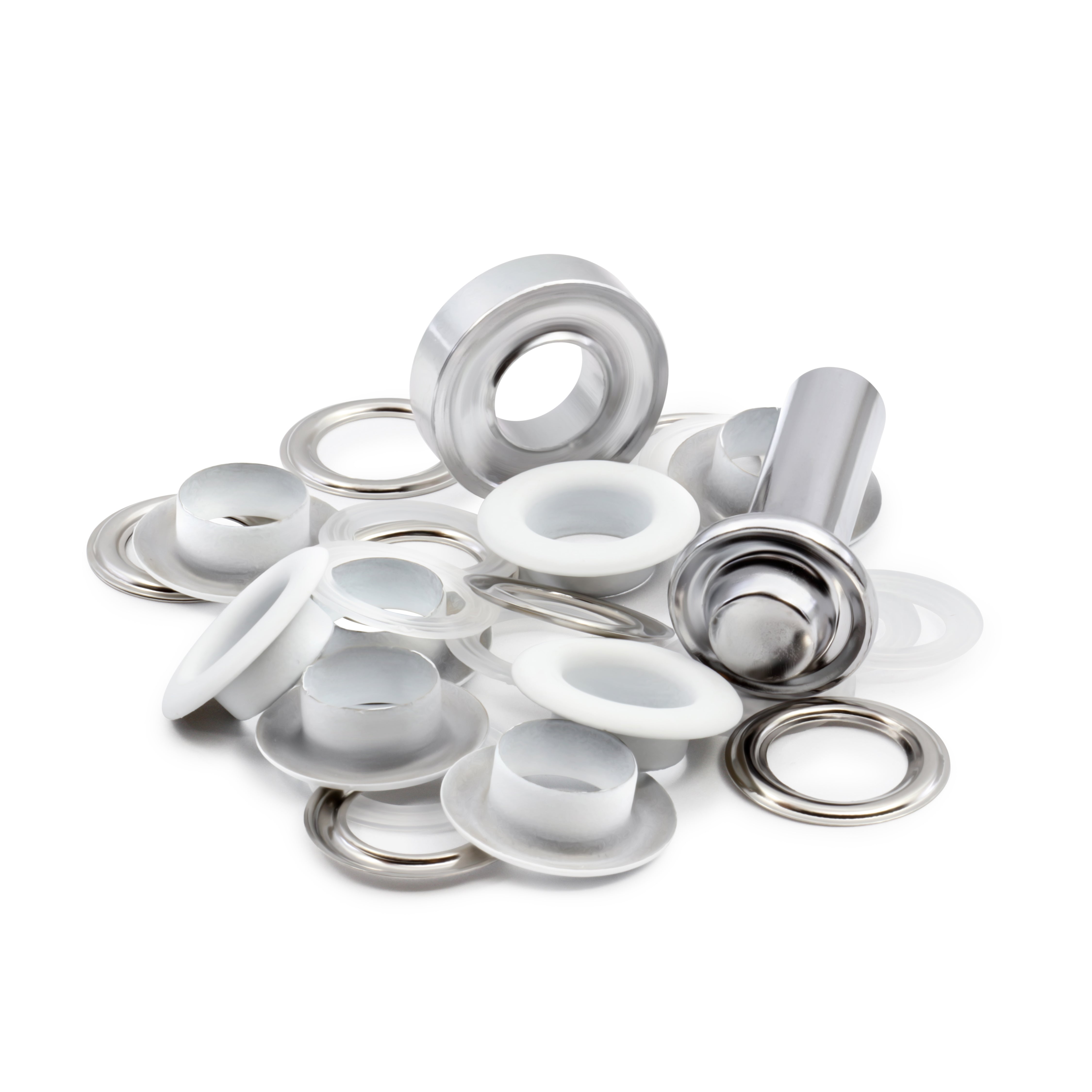 Dritz œillets mode 1/2" kit 8 pièces blanc