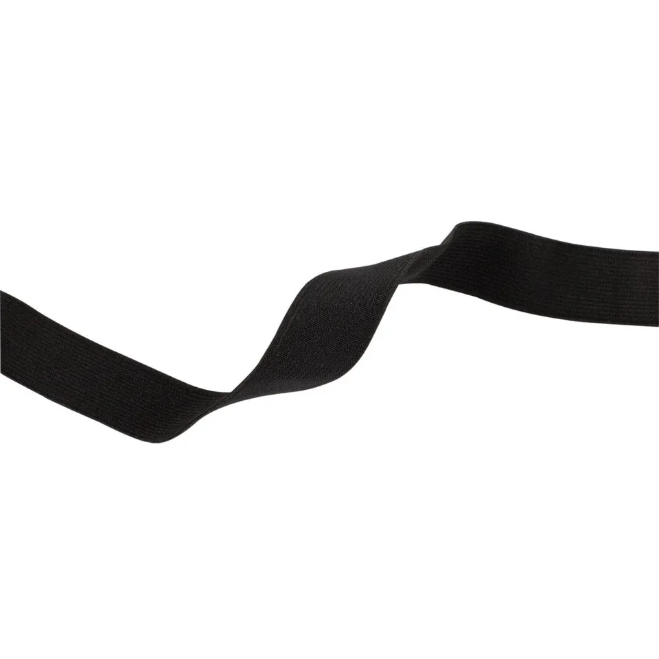 Bohin Élastiques Ruban élastique noir 22 mm x 0,80 m ceinture