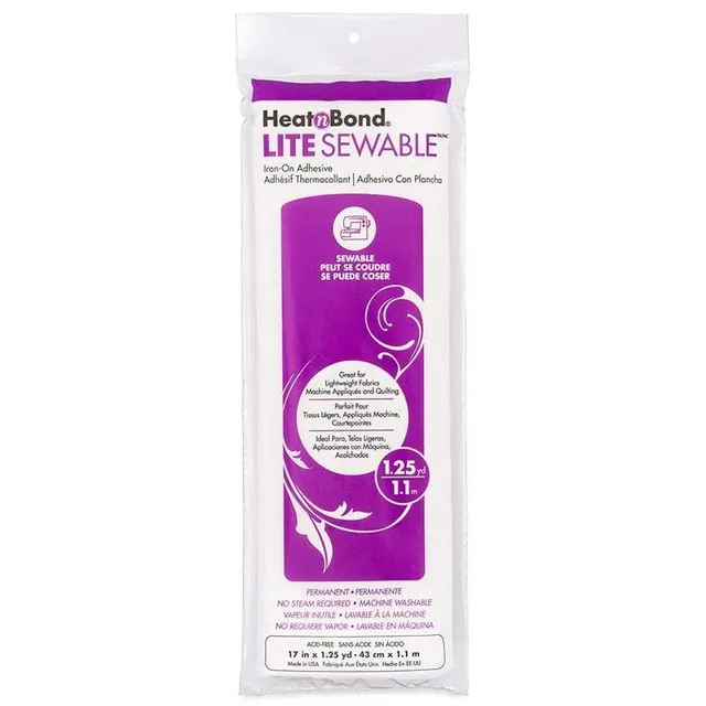 HeatnBond Lite adhésif thermocollant couture 43 cm x 1,14 m
