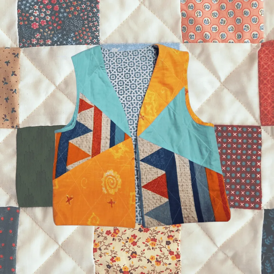 La Textilerie Couture gilet patchwork matelassé cours couture cycle