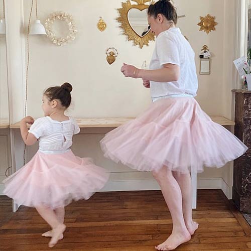 Kitac Jupe en Tulle kit couture facile enfant élastique