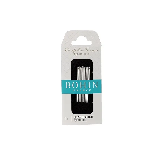 Bohin Aiguilles appliqué N°11 courte patchwork