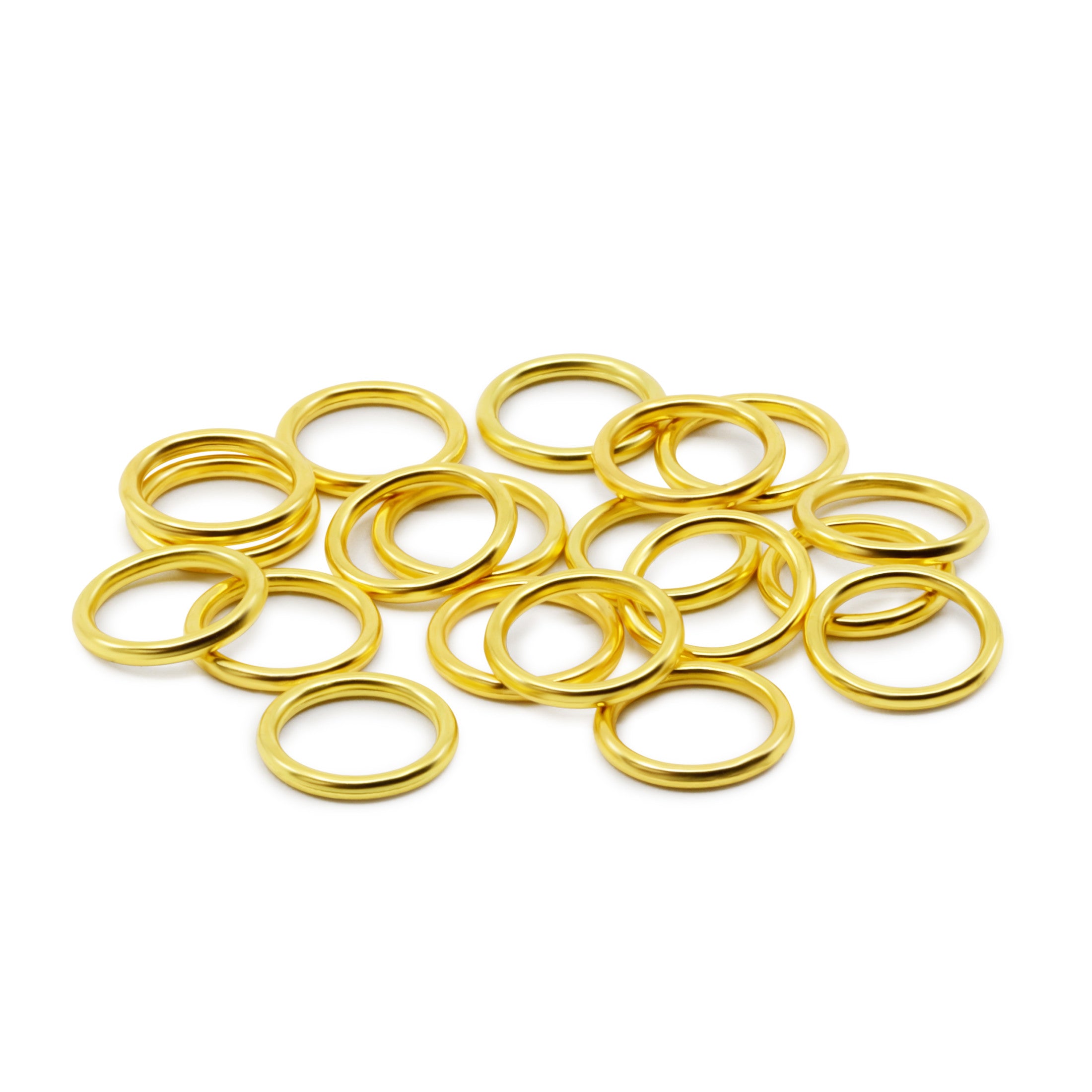 Dritz 44348 Anneaux rideaux dorés 13 mm x 24 pièces