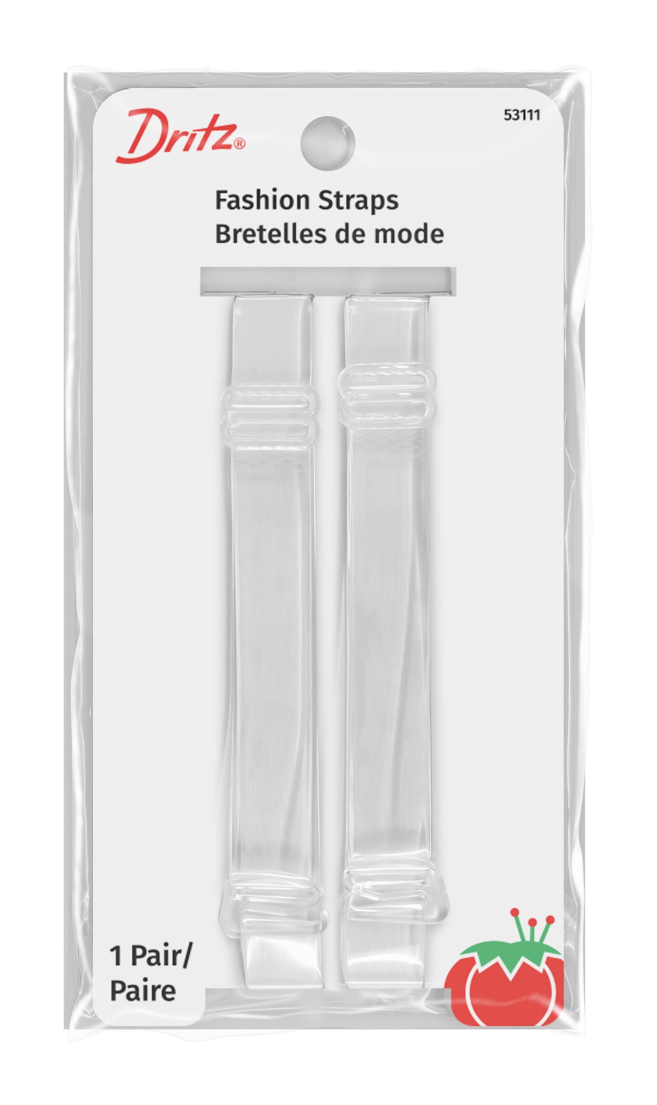 Dritz Fashion Straps bretelles soutien-gorge transparentes