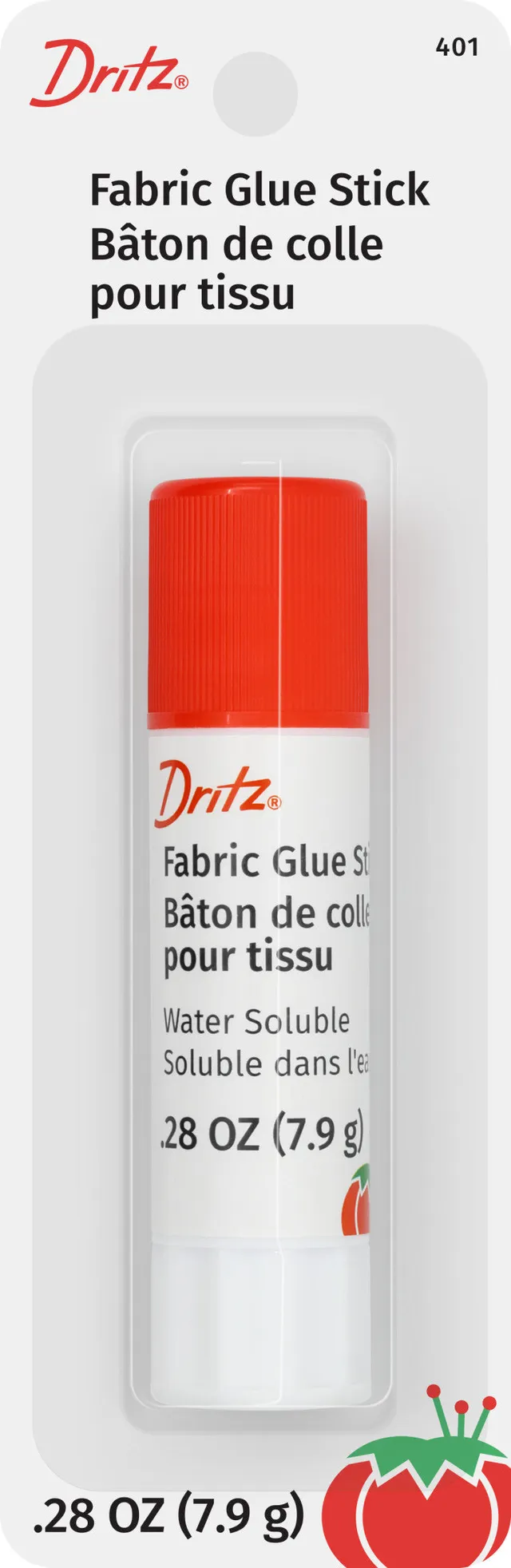 Dritz 401 bâton colle tissu 0,28 oz temporaire lavable
