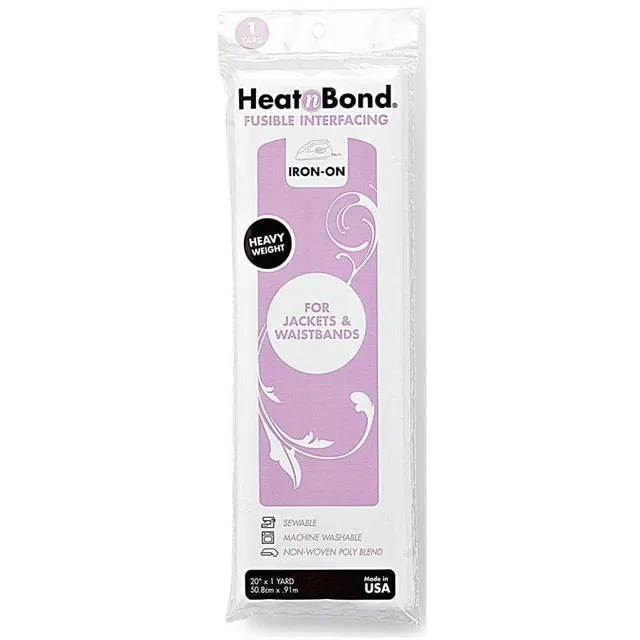 HeatnBond Entoilage thermocollant épais blanc 50cm x 91cm