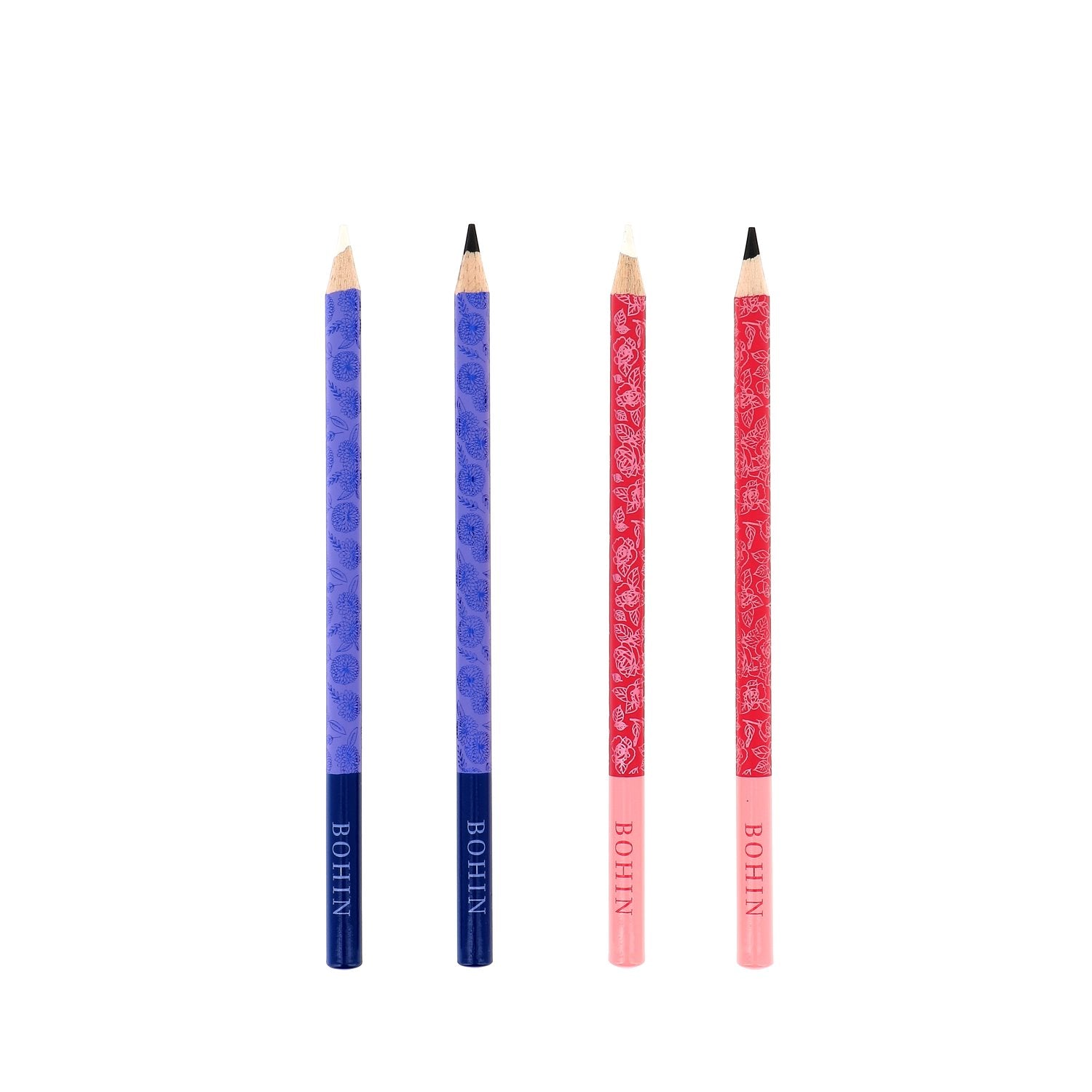Bohin Blossom crayon craie tissu blanc