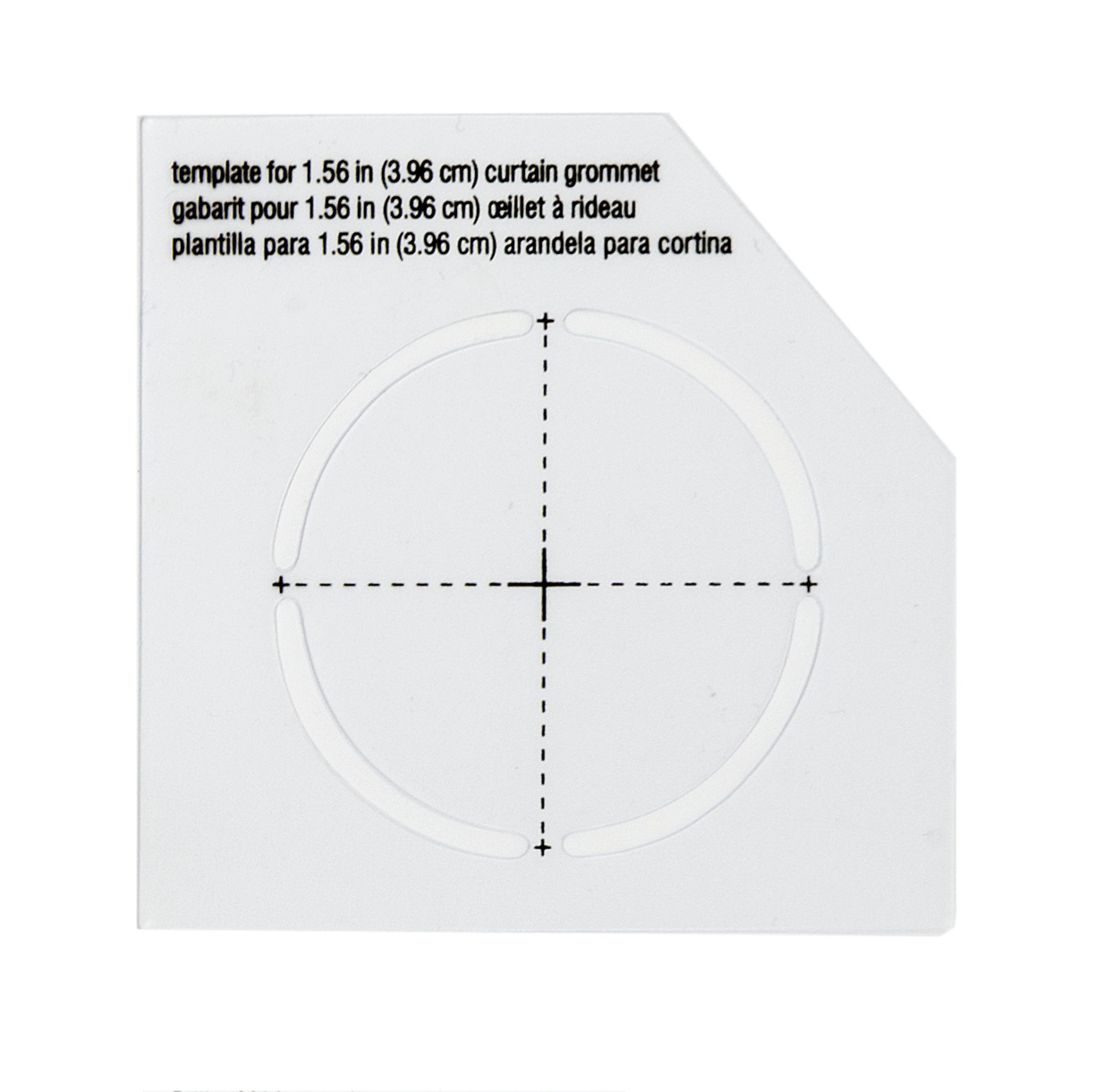 Dritz 44398 Oeillets Rideaux Carrés Noir Mat 40 mm 8 pc
