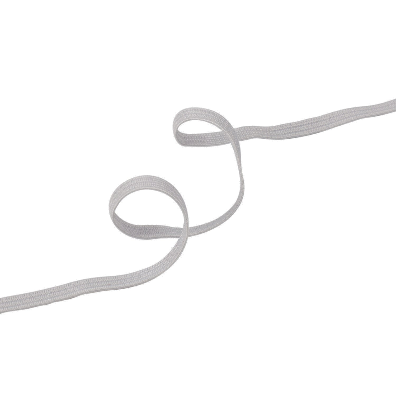 Bohin Élastiques sport tressé blanc 8 mm x 3 m