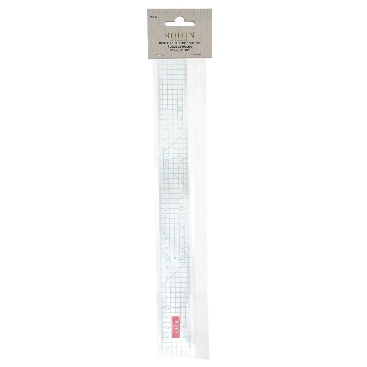 Bohin règle japonaise couture 30 cm patronage biais