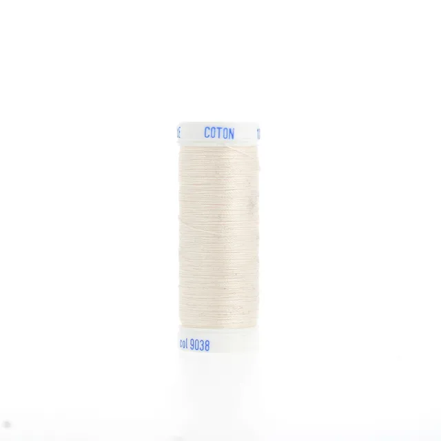 Bohin Lebaufil Fil à coudre coton 100 m Blanc cassé 9038