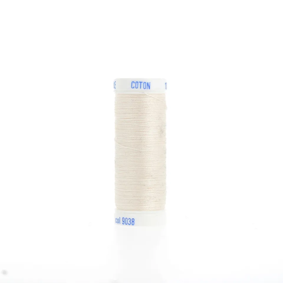 Bohin Lebaufil Fil à coudre coton 100 m Blanc cassé 9038