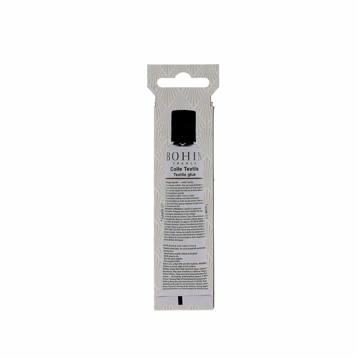 Bohin colle textile permanente tissu léger extra-forte