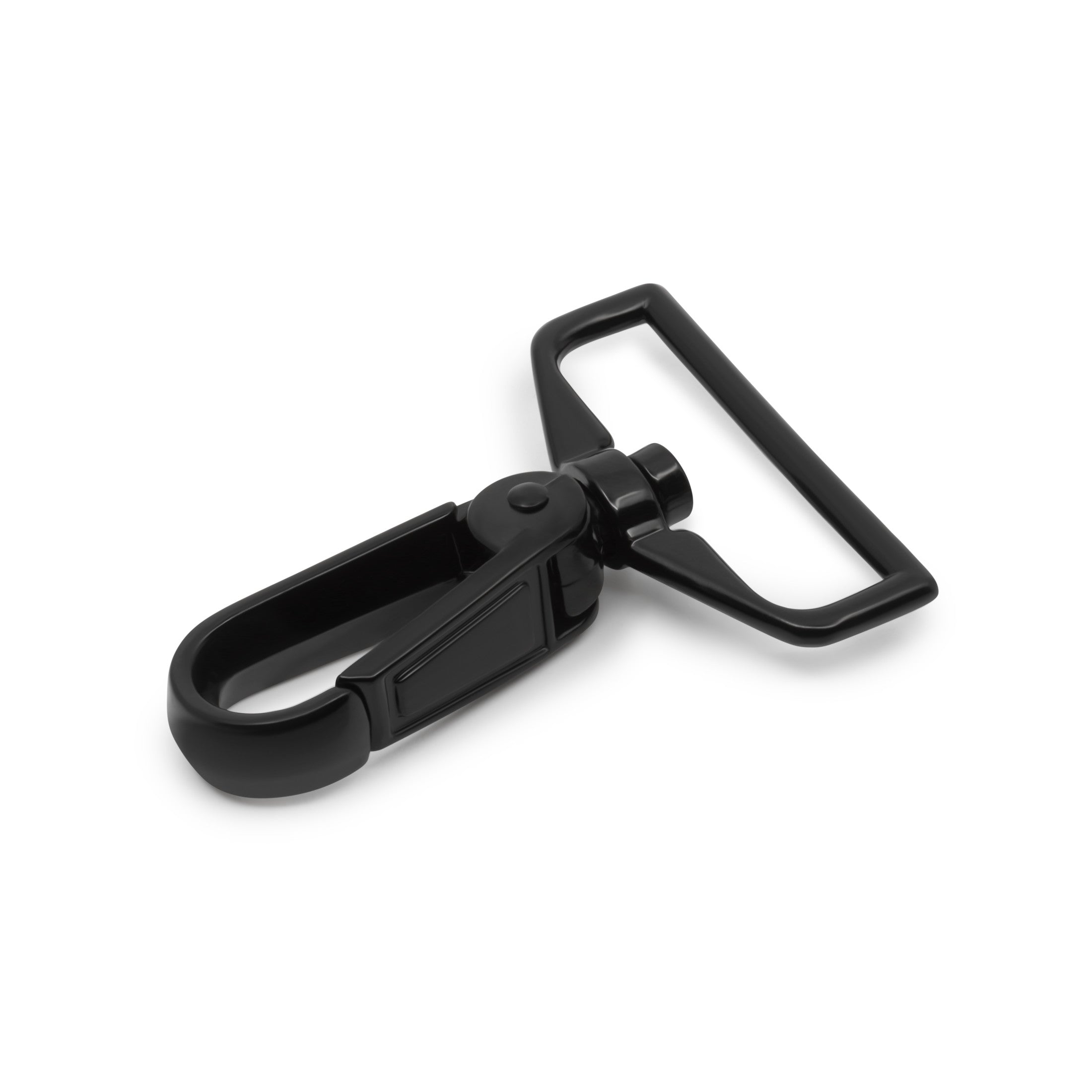 Dritz mousqueton pivotant sangle 38 mm noir
