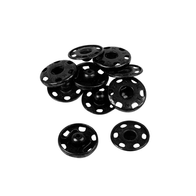 Bohin Pressions à coudre laiton noir 6 à 21 mm