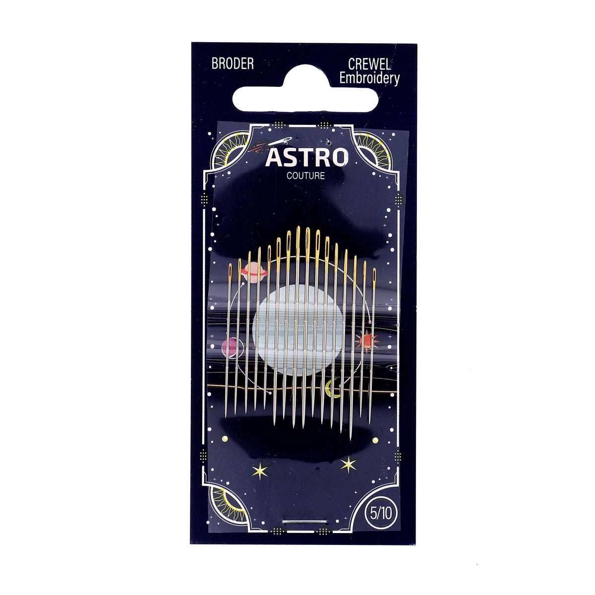 Bohin Aiguilles aiguille à broder Astro Couture N°7