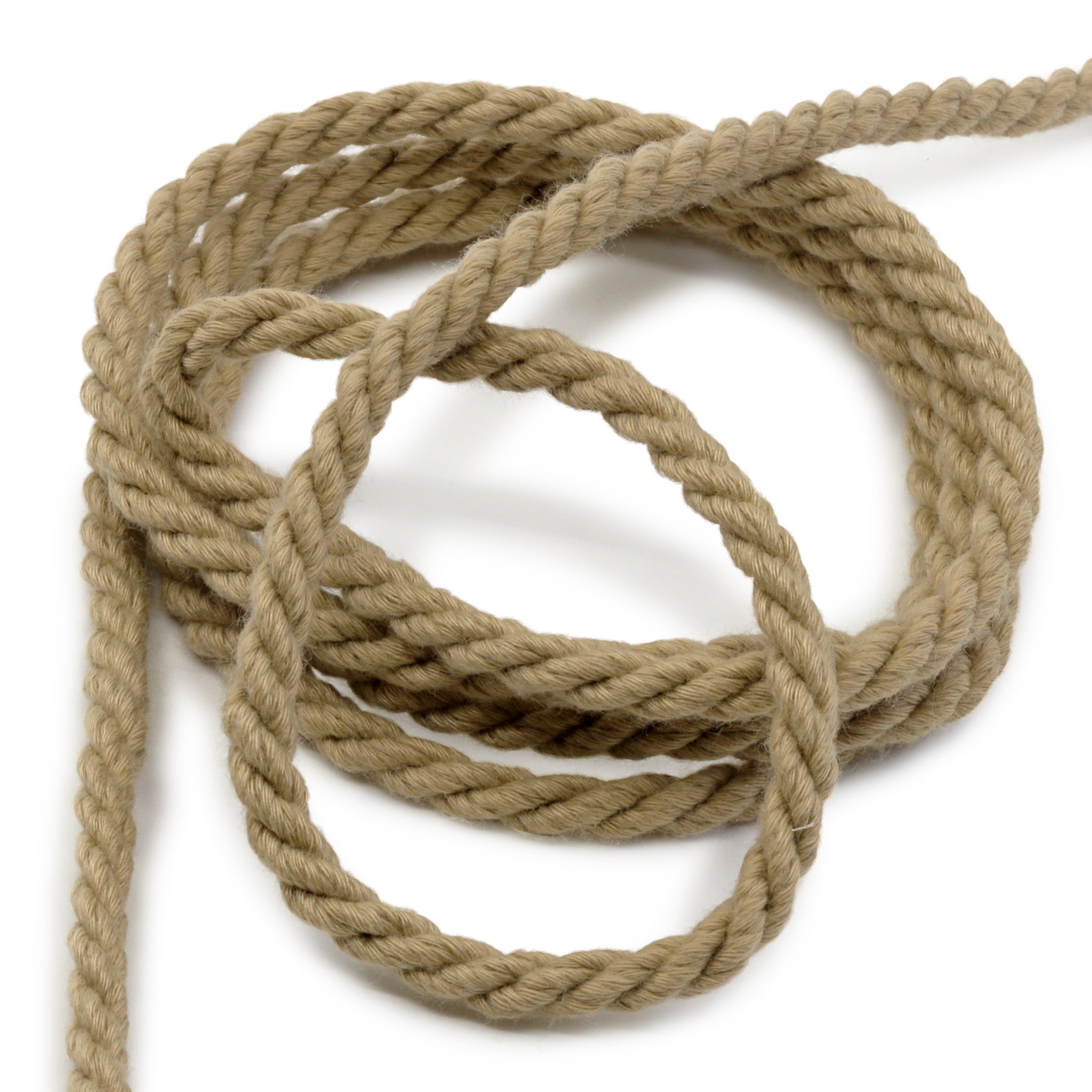 Dritz Corde torsadée naturel 9,1 m passepoil déco
