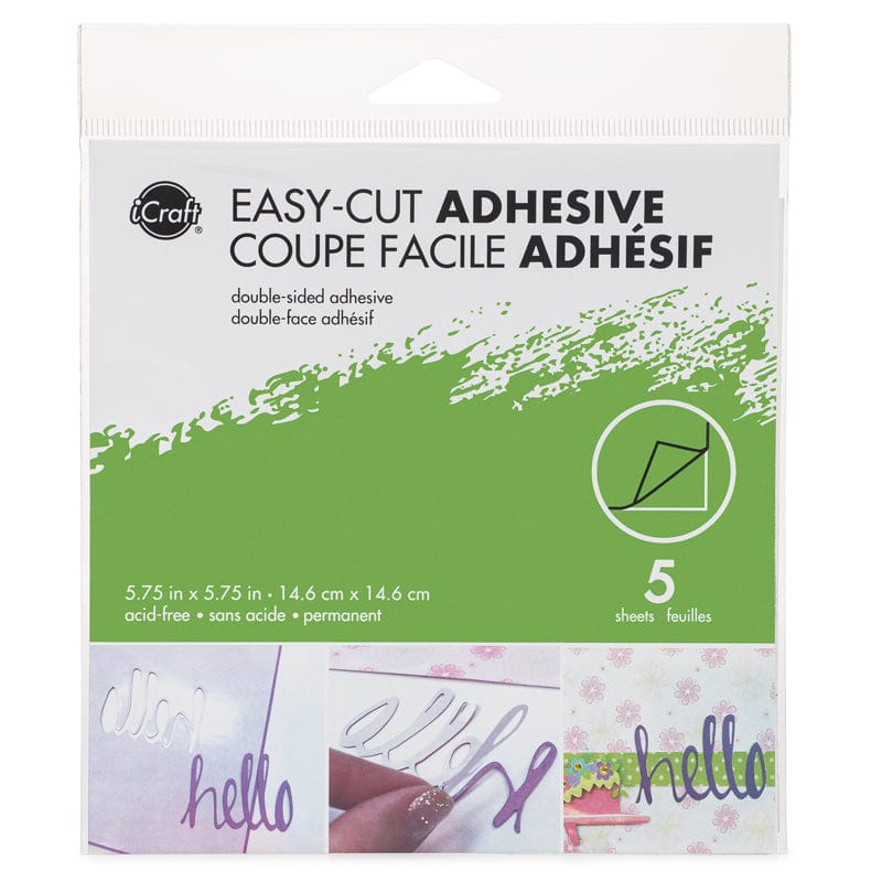 HeatnBond iCraft feuilles adhésives 5.75 in lot de 5