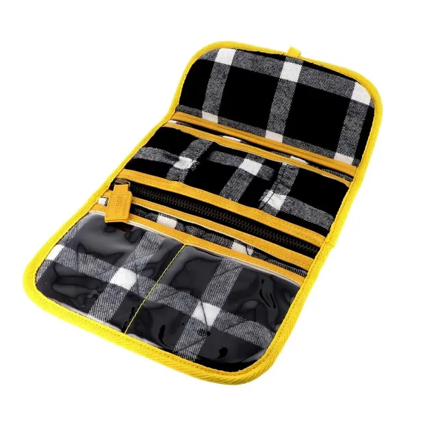 Bohin Tartan Trousse Couture Marine 18x11 cm