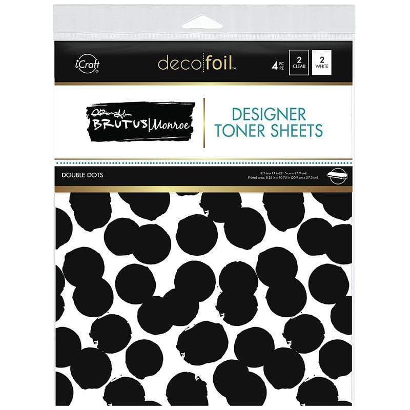 Brutus Monroe Double Dots feuille toner 21,6 x 28 cm x4