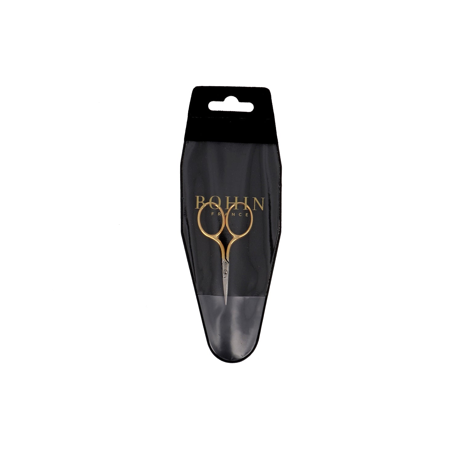 Bohin Coupe ciseaux de broderie manche doré 7 cm