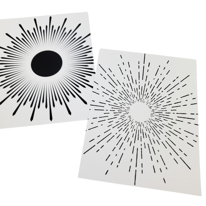 HeatnBond Deco Foil cartes toner Ray of Sunshine A2 x8 feuilles