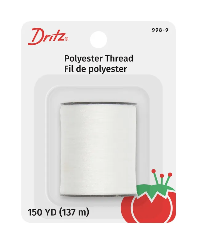 Dritz Fil Polyester Blanc 137 m Couture Machine