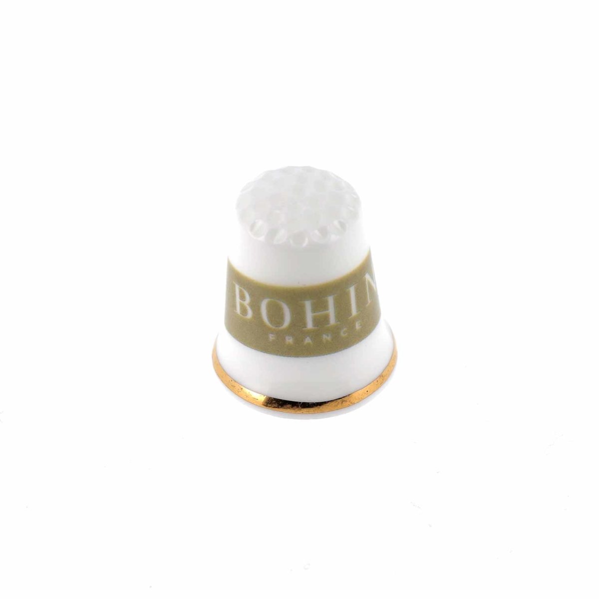 Bohin Accessoires confection dé porcelaine doré collection