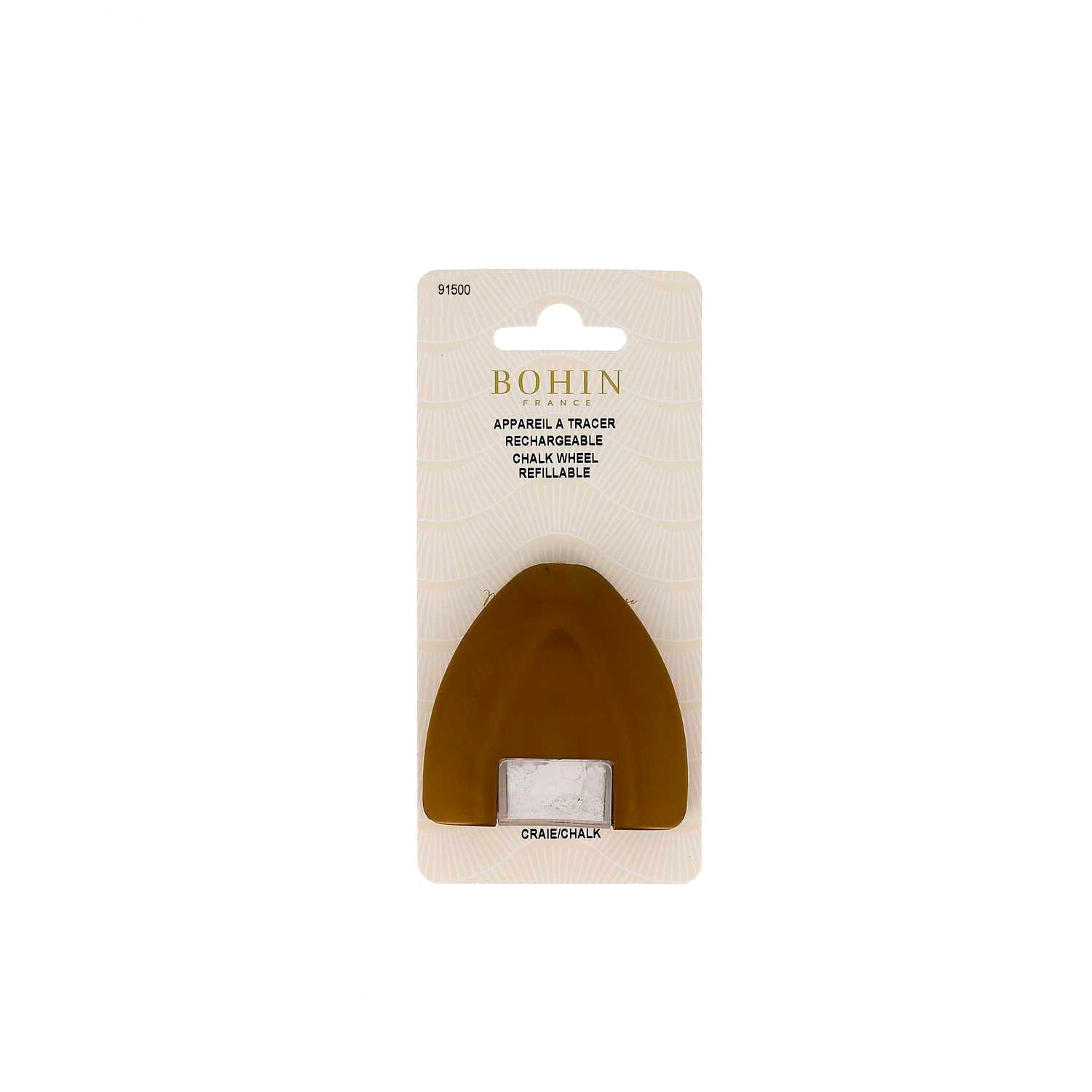 Bohin Marquage Roulette de marquage couture craie blanche