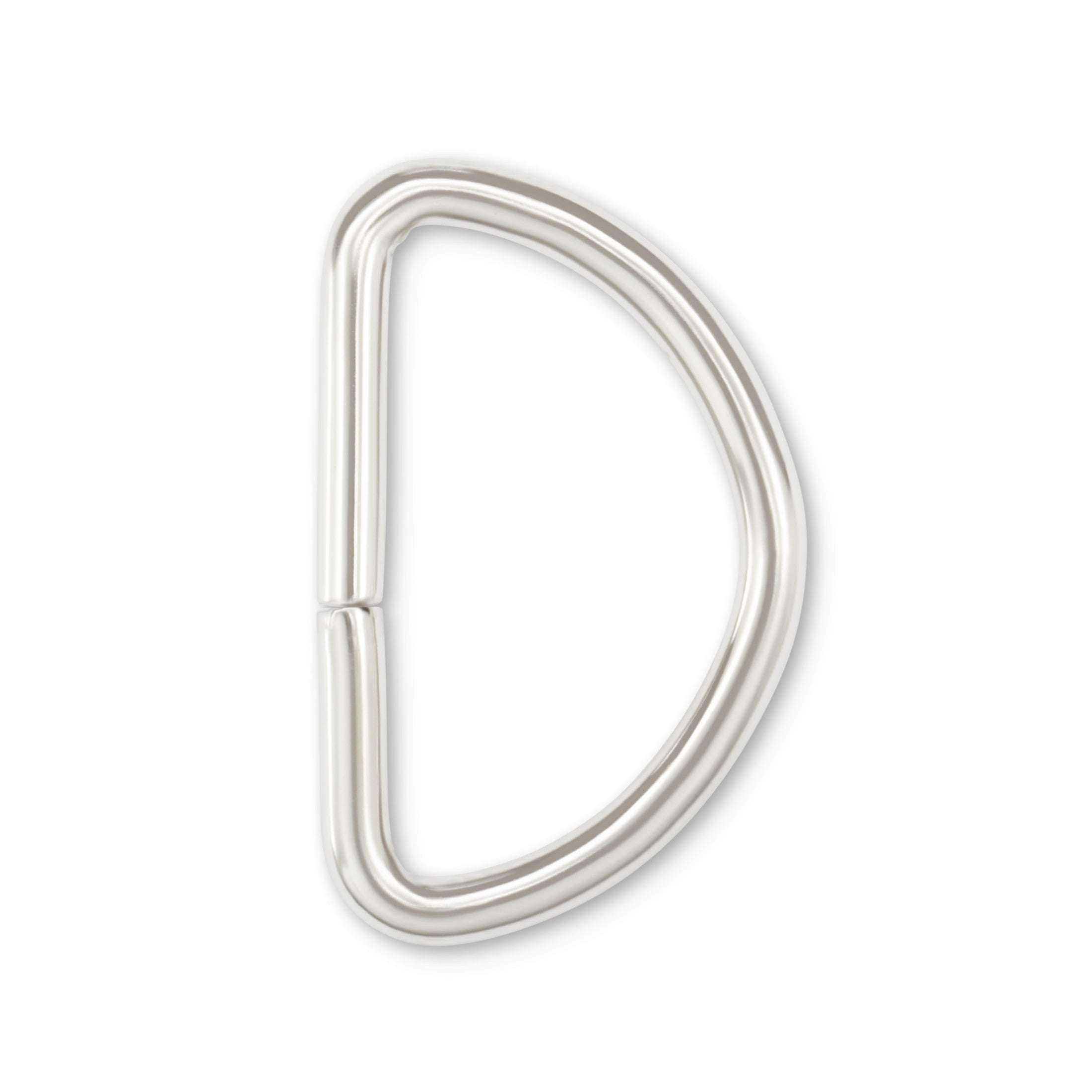 Dritz anneaux en D nickel 1" x24