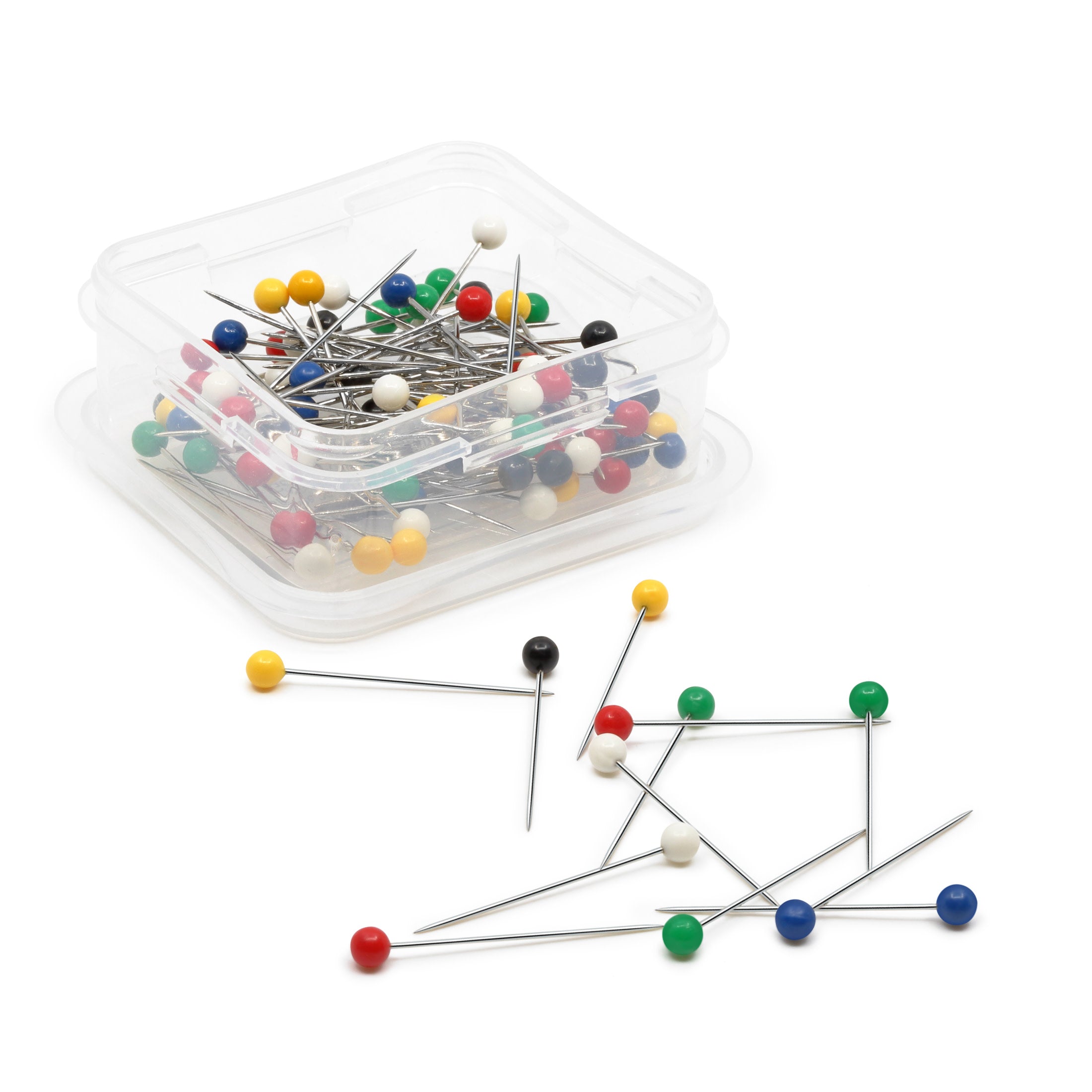 Dritz 44 Épingles Droites Boule Couleur 100 pcs 32 mm