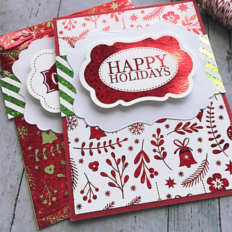 HeatnBond Gina K. Ornamental Holiday 10 feuilles A2