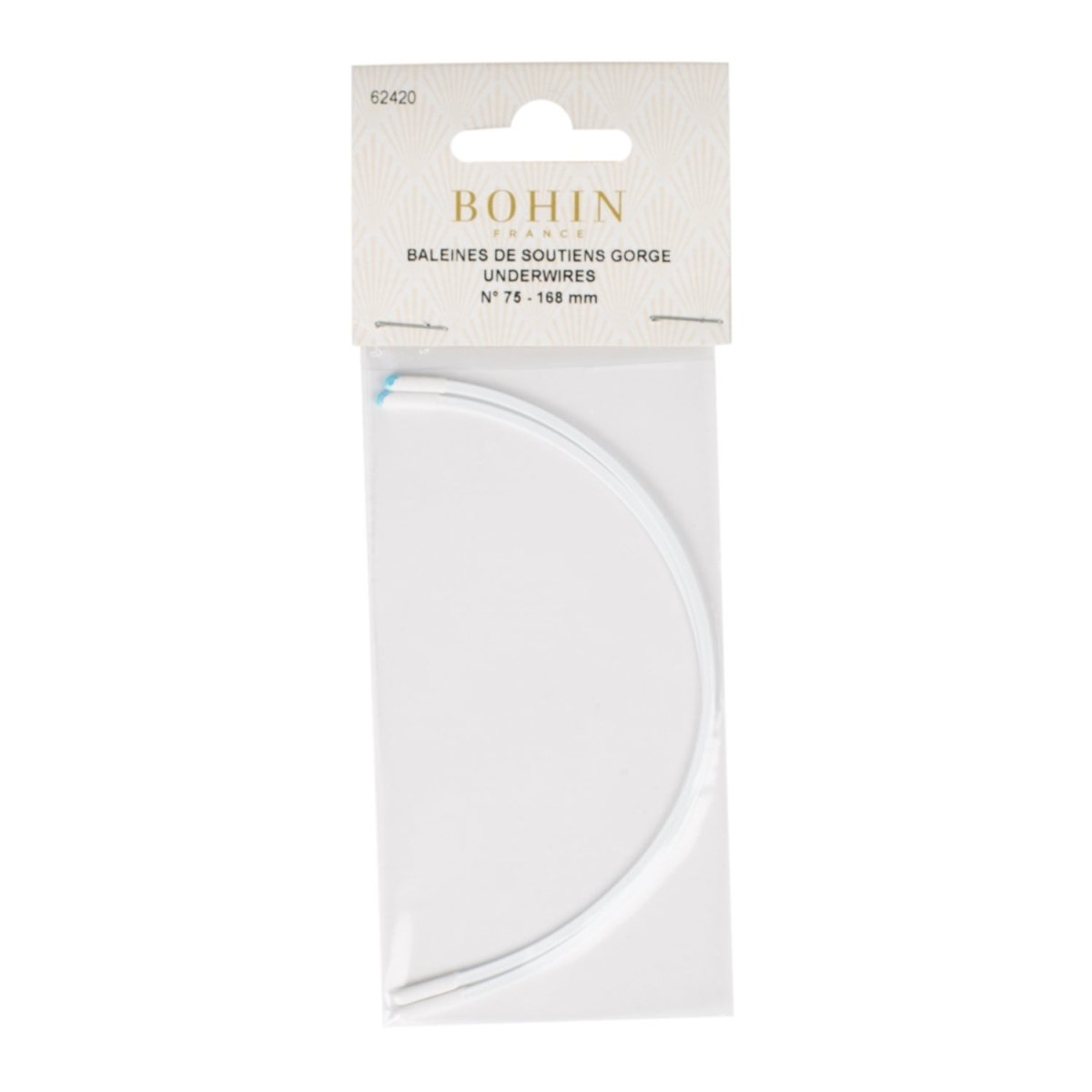 Bohin Accessoires de lingerie Baleines de soutien gorge N°90 acier