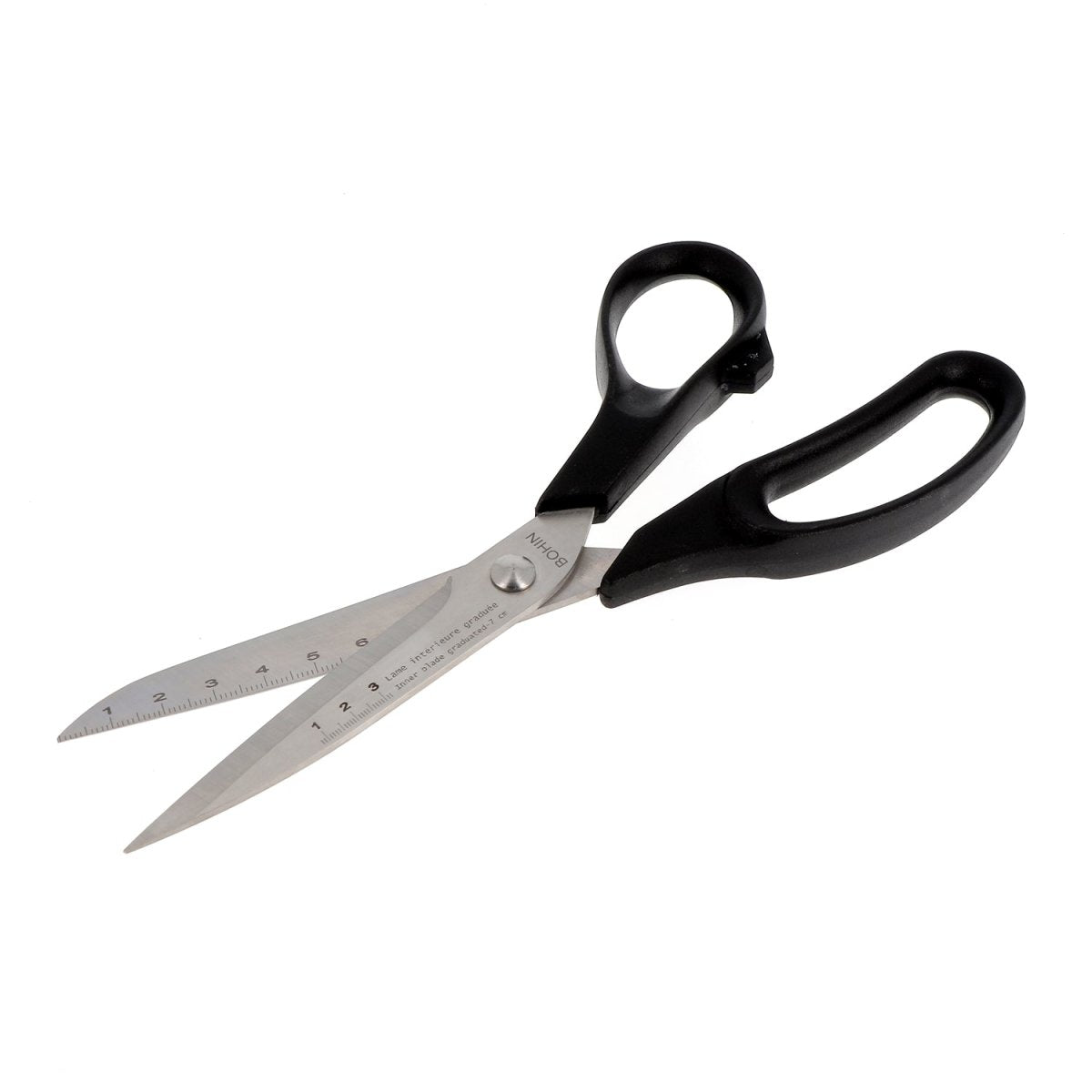 Bohin Coupe ciseaux lame graduée 21 cm acier inox
