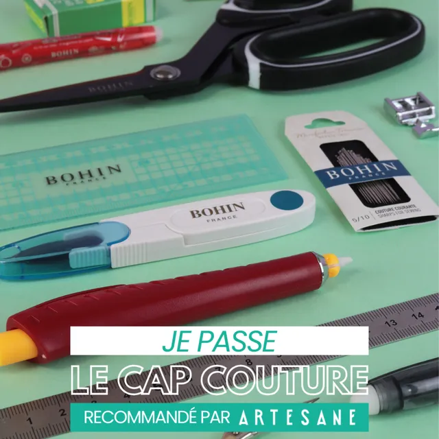 Bohin Je passe mon CAP couture kit mercerie complet débutant