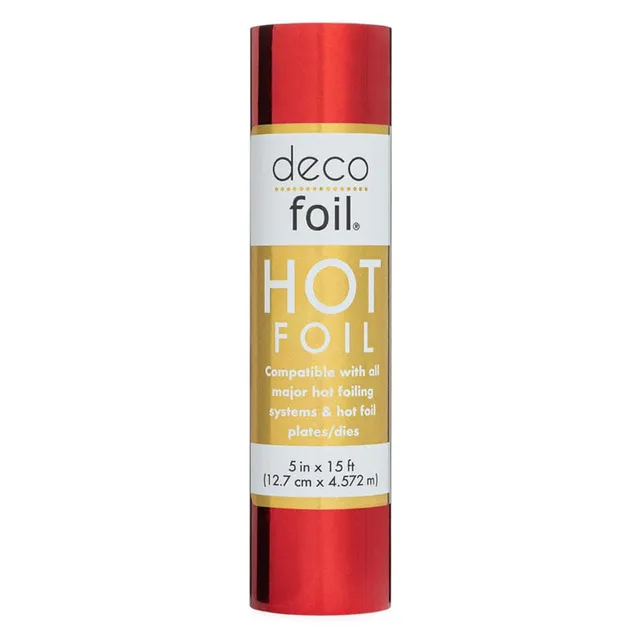 HeatnBond Deco Foil HOT foil chili red 12,7 cm x 4,57 m