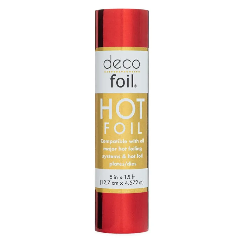 HeatnBond Deco Foil HOT foil chili red 12,7 cm x 4,57 m