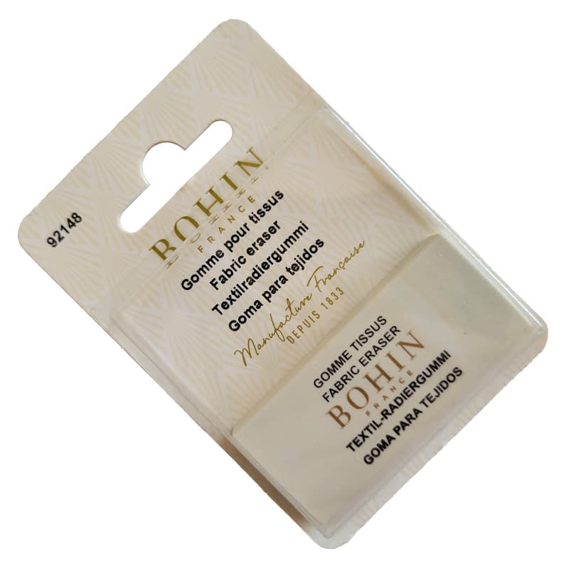 Kitac Matériel couture Gomme à tissu Bohin traces craie