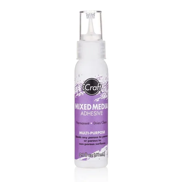iCraft Mixed Media colle multi-supports 61 ml séchage transparent