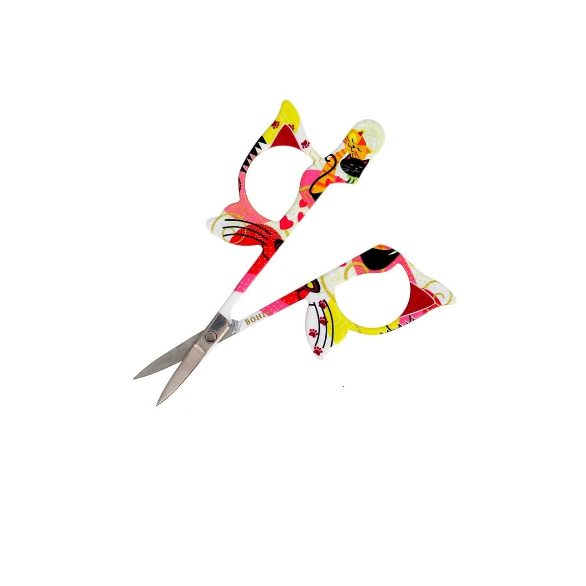 Bohin Chat ciseaux à broder 9 cm acier coupe fils