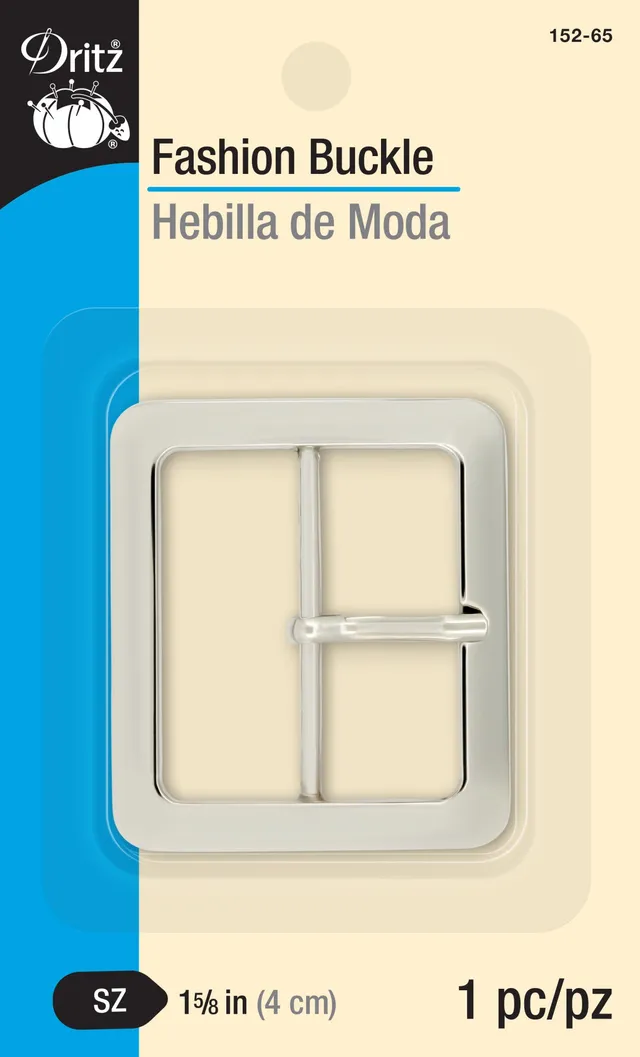 Dritz 152-65 boucle ceinture nickel mode