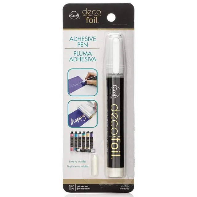 HeatnBond Deco Foil stylo colle transparent 10 ml
