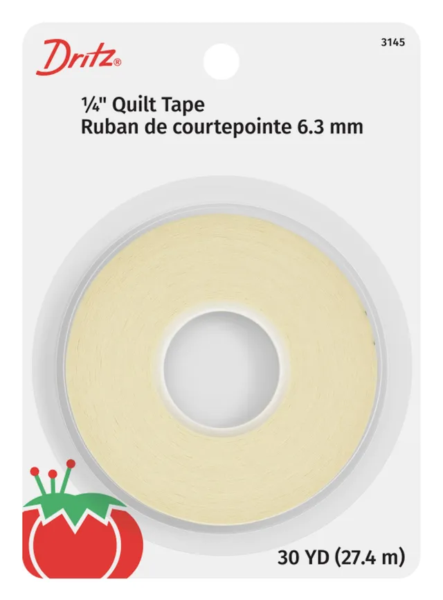 Dritz Quilters Tape ruban quilting blanc 6 mm 55 m
