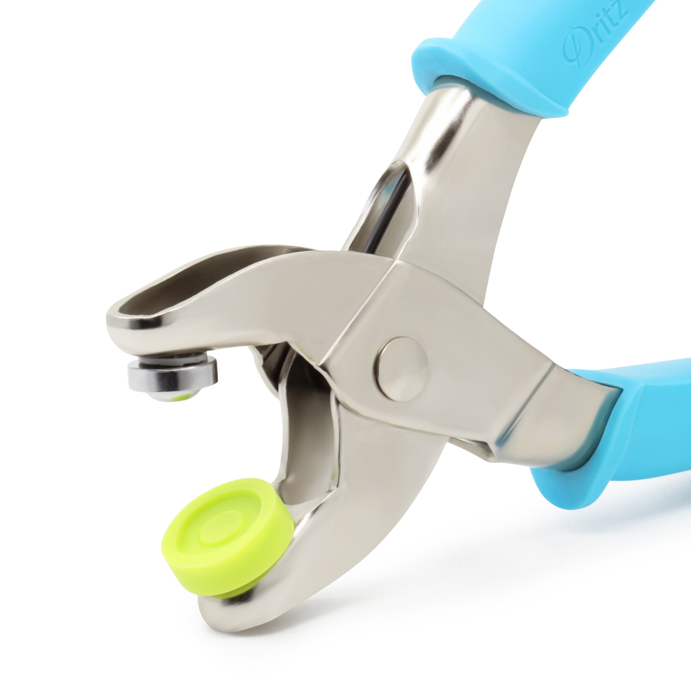 Dritz 574 pince à œillets turquoise 4 mm et 6,35 mm