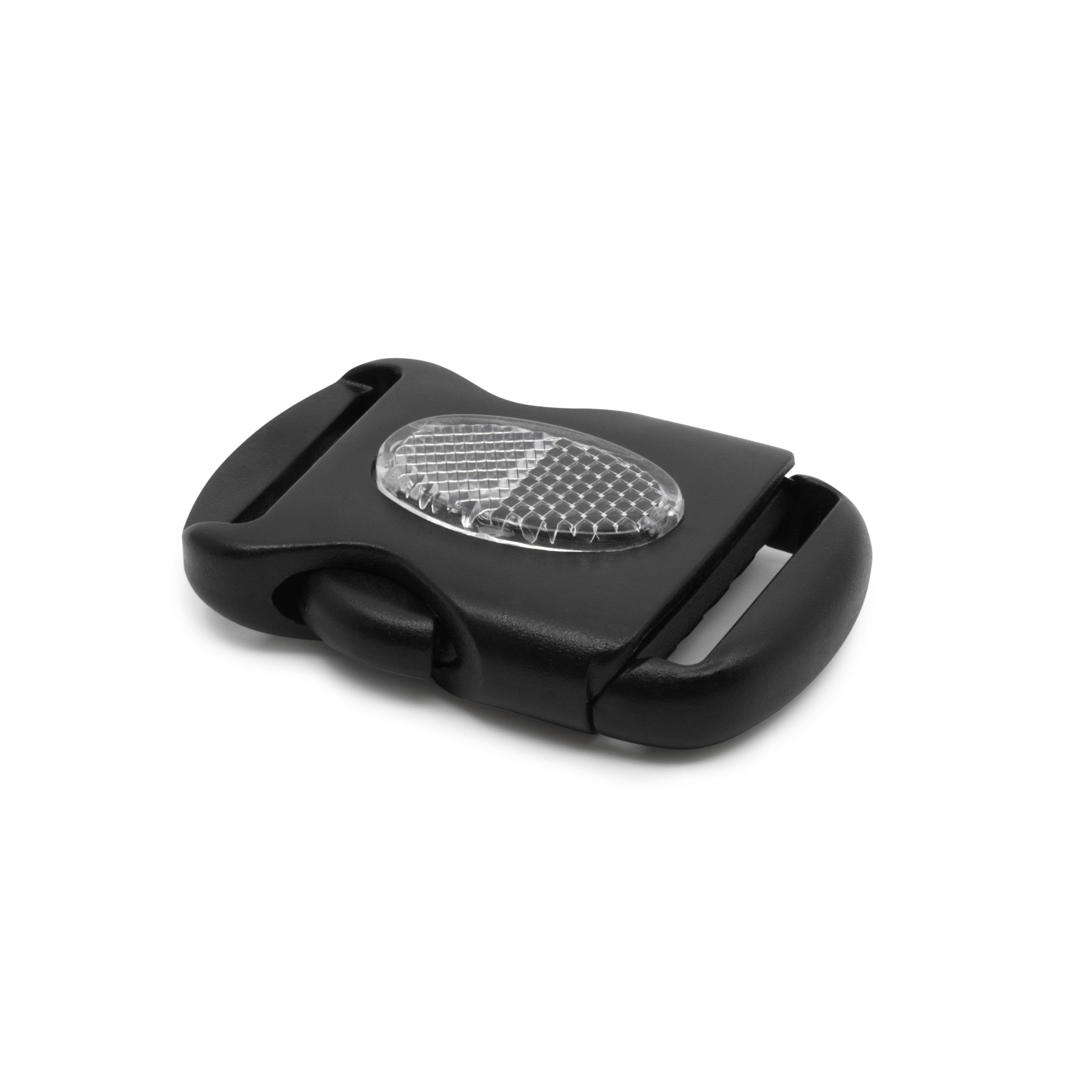 Dritz boucle parachute réfléchissante noire 38 mm sangle