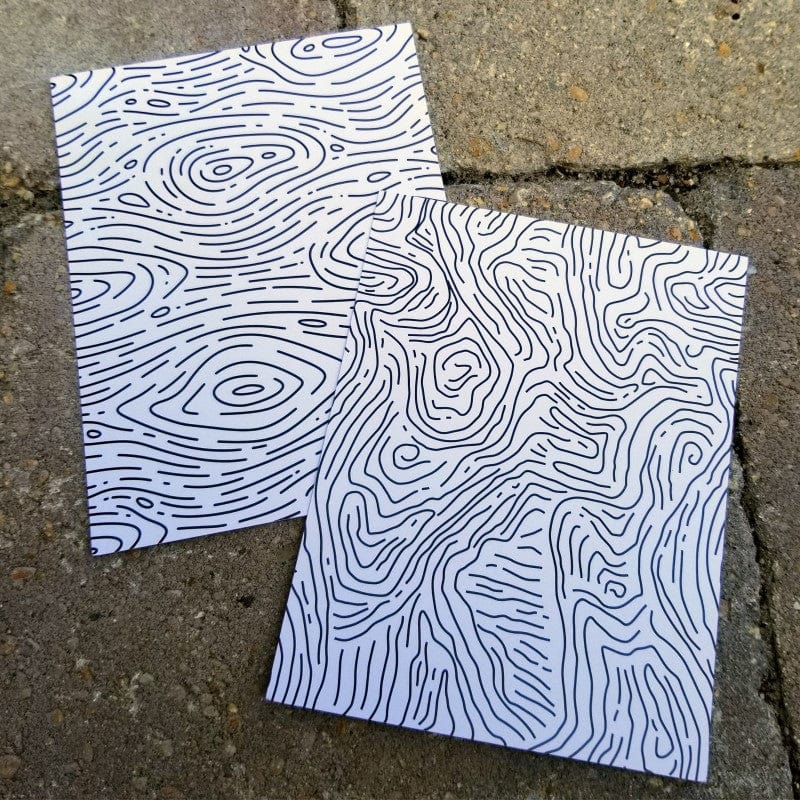 Deco Foil Toner Card Fronts Against the Grain 8 feuilles