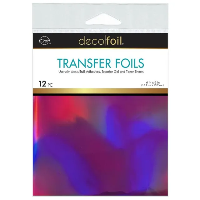 HeatnBond Deco Foil Love Potion feuille foil 12 feuilles 15x15 cm