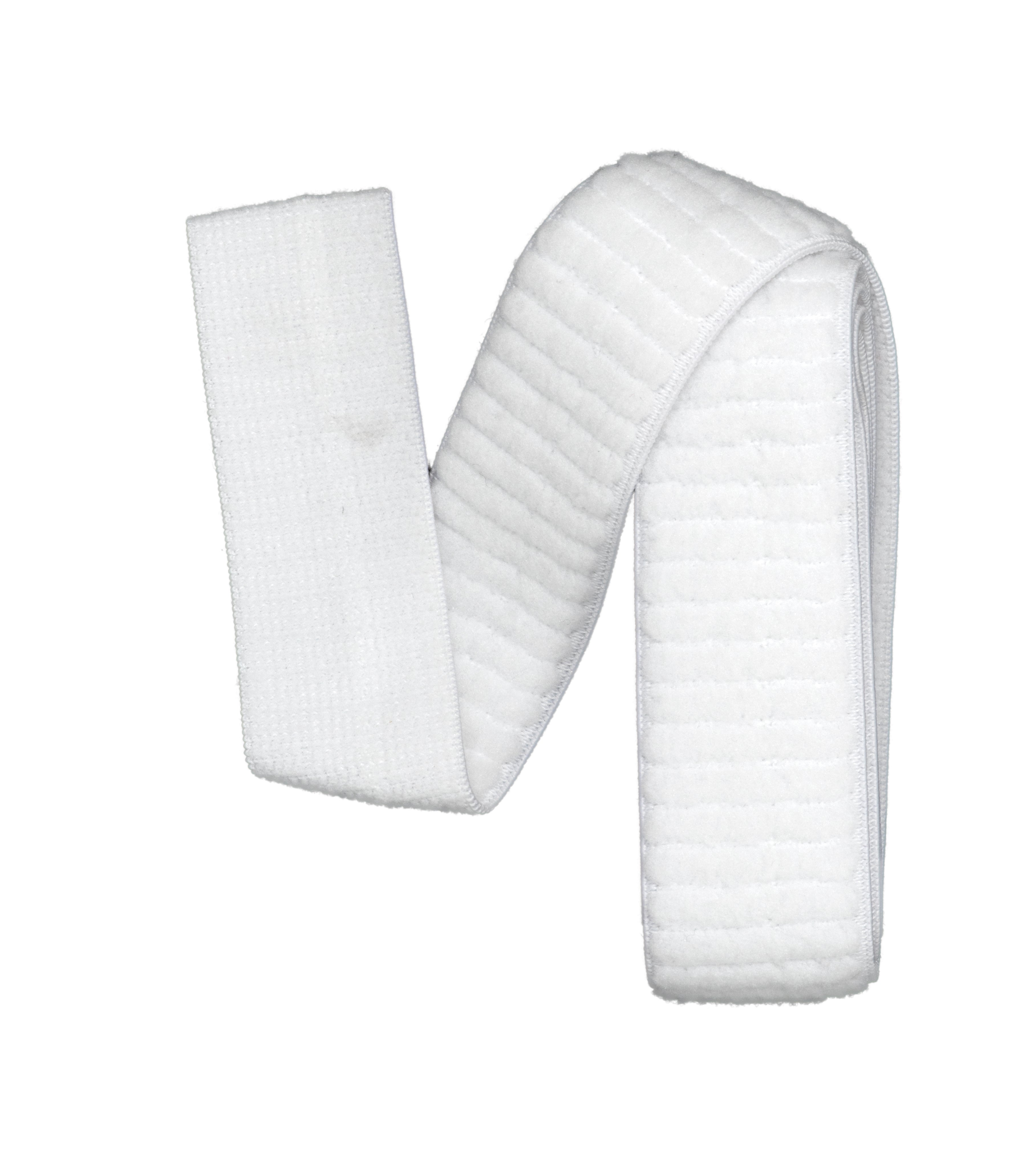 Dritz Élastique couture dos peluche blanc 25 mm