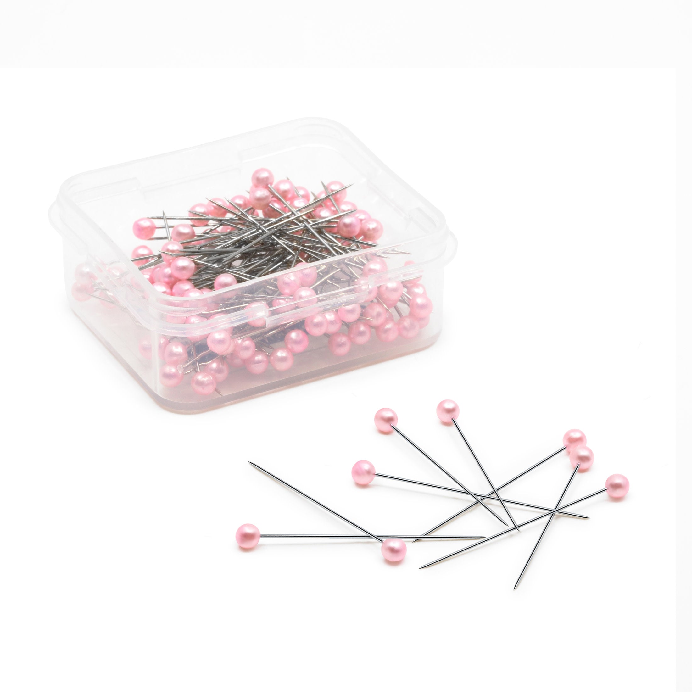 Dritz Épingles tête perle blanche 38 mm 100 pcs acier